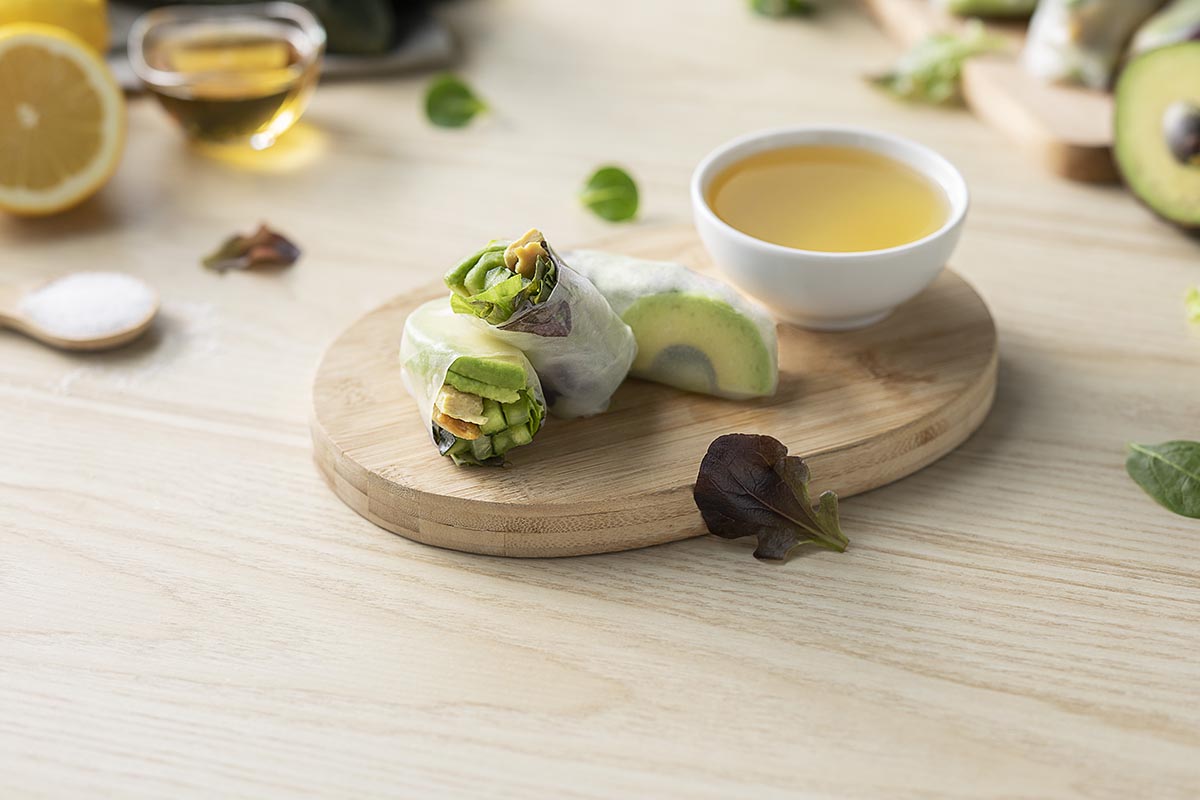 Cómo hacer una receta de Rollitos vietnamitas de pollo